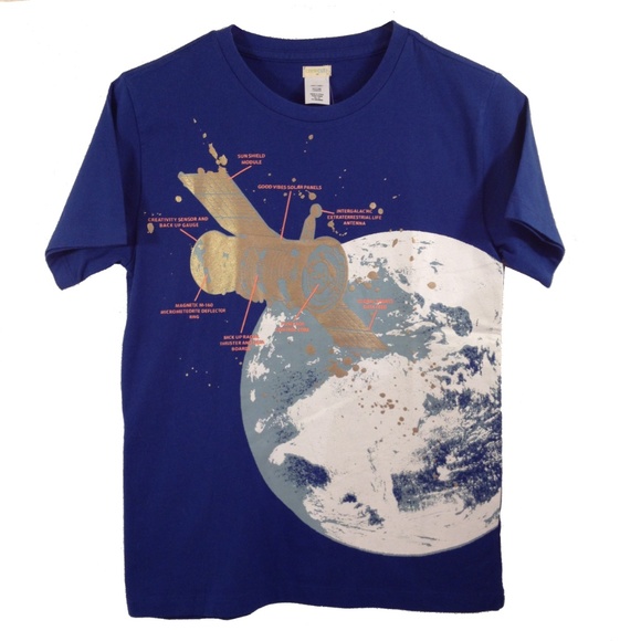 J Crew Factory Crew Cut Celestial Space T Shirt - Picture 3 of 9